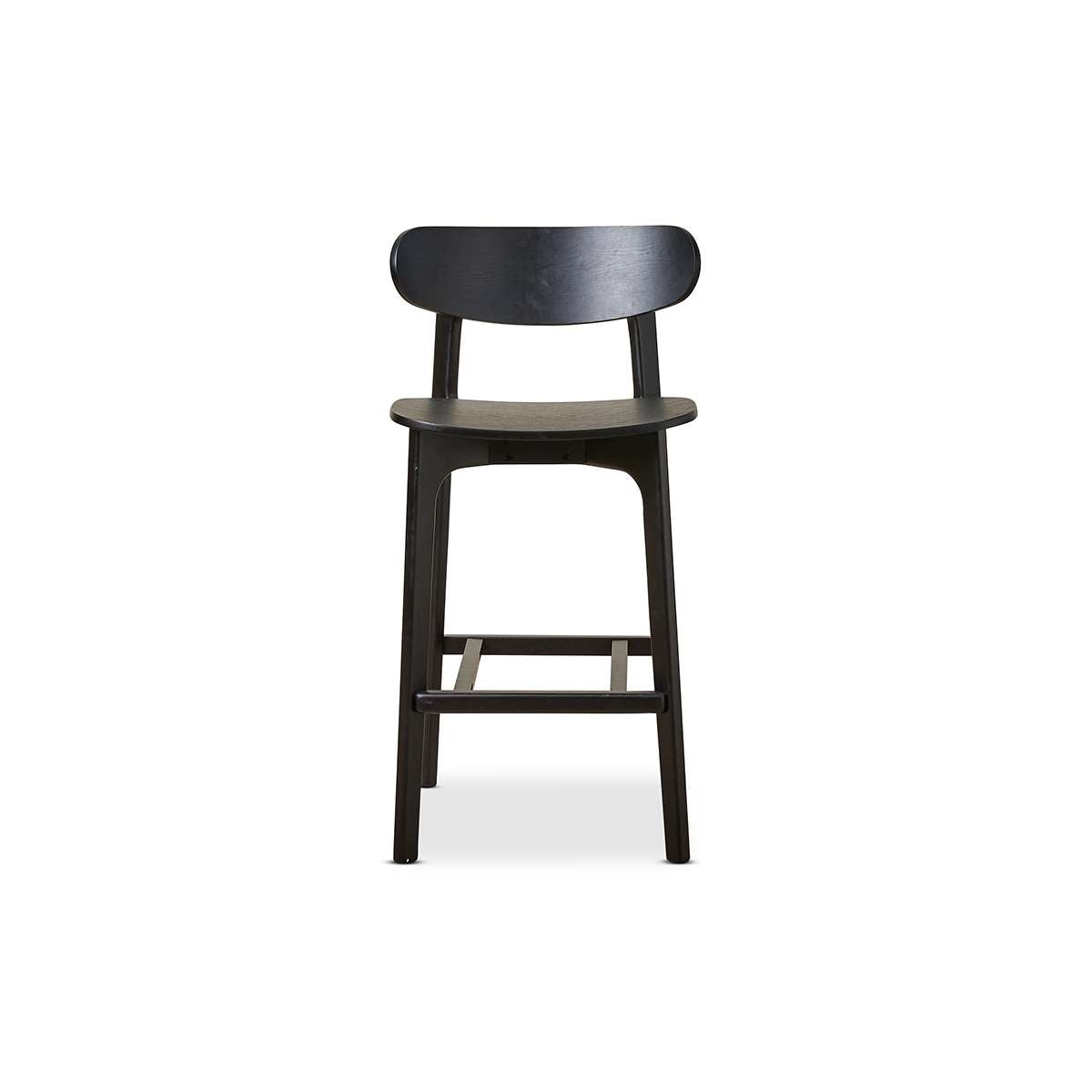 Leon Bar Stool - Black | Home Furniture | Mocka NZ