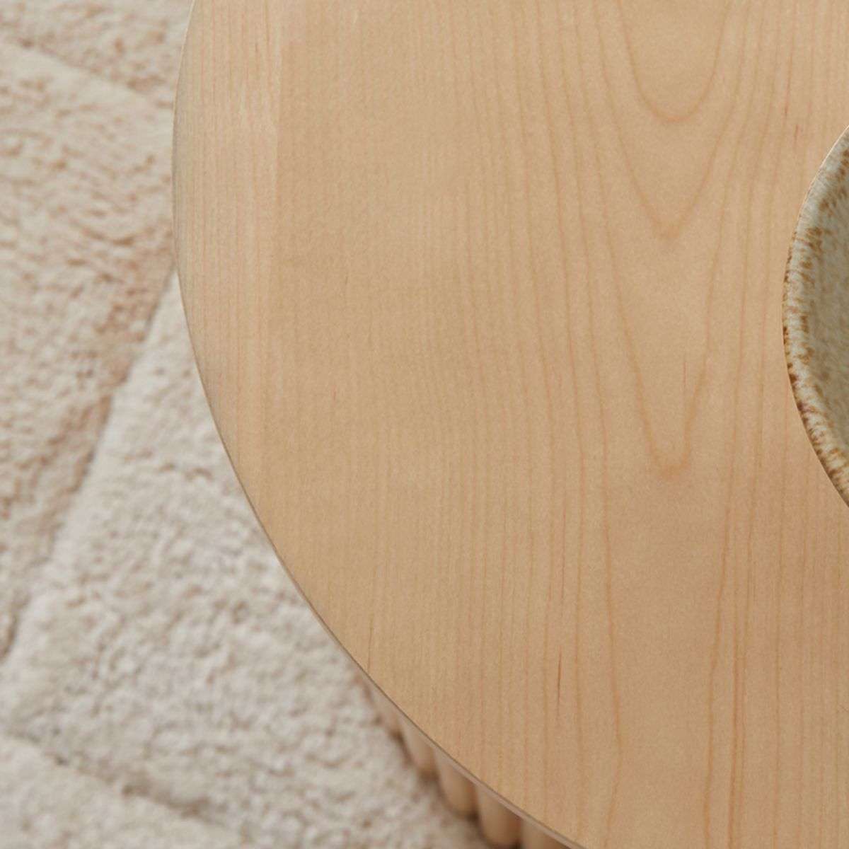 Eve Drum Side Table - Birch | Home Furniture | Mocka NZ