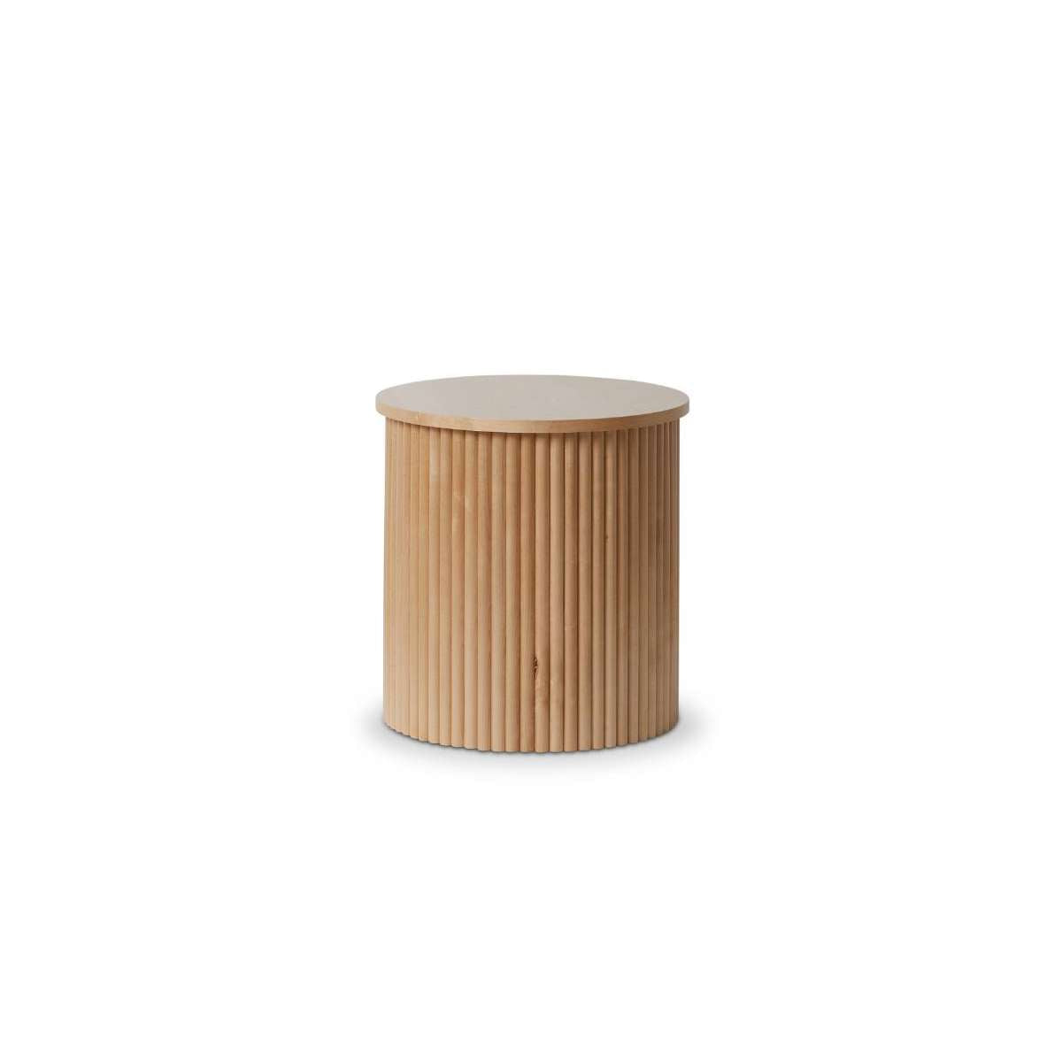Eve Drum Side Table - Birch | Home Furniture | Mocka NZ