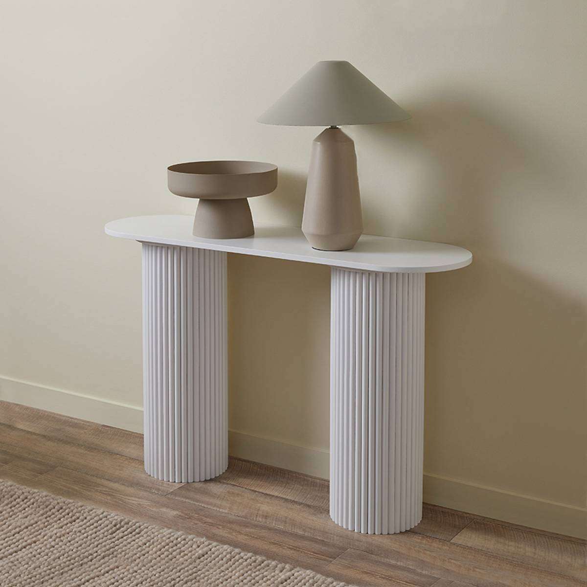 Eve Console Table - White