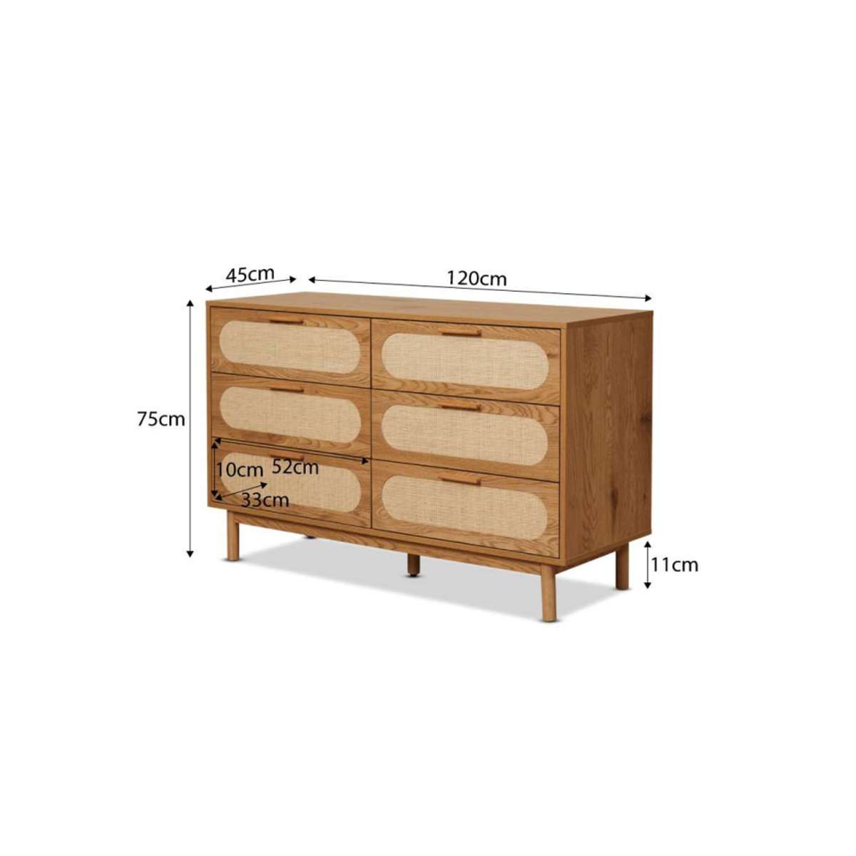 Canyon Six Drawer Bundle