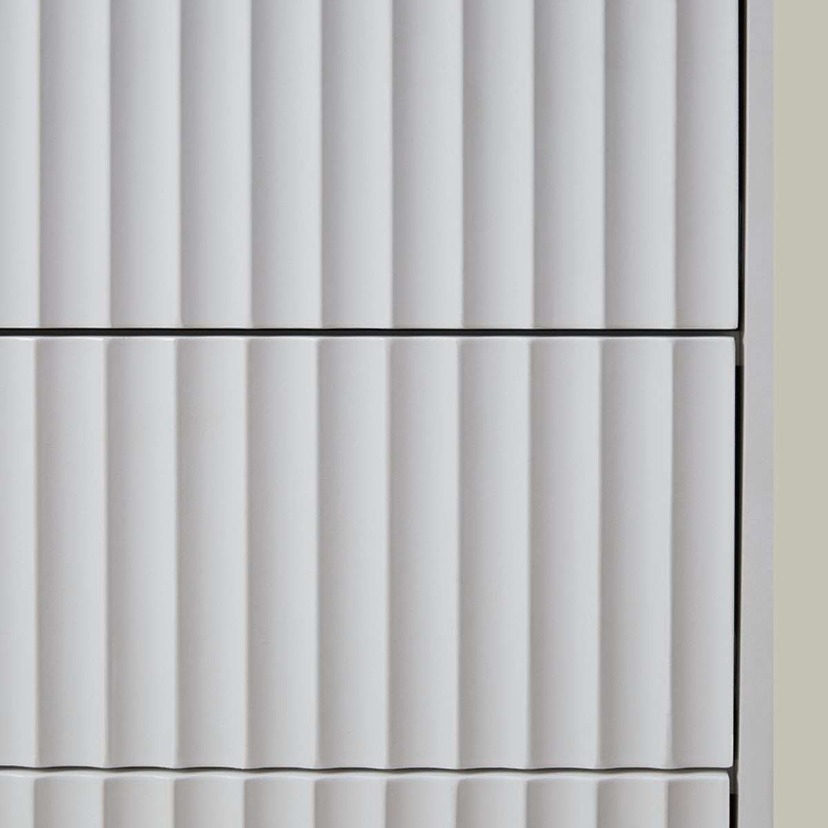 Nyla Six Drawer - White