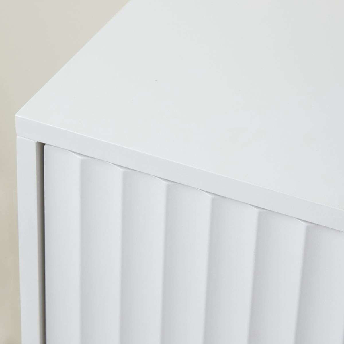 Nyla Six Drawer - White