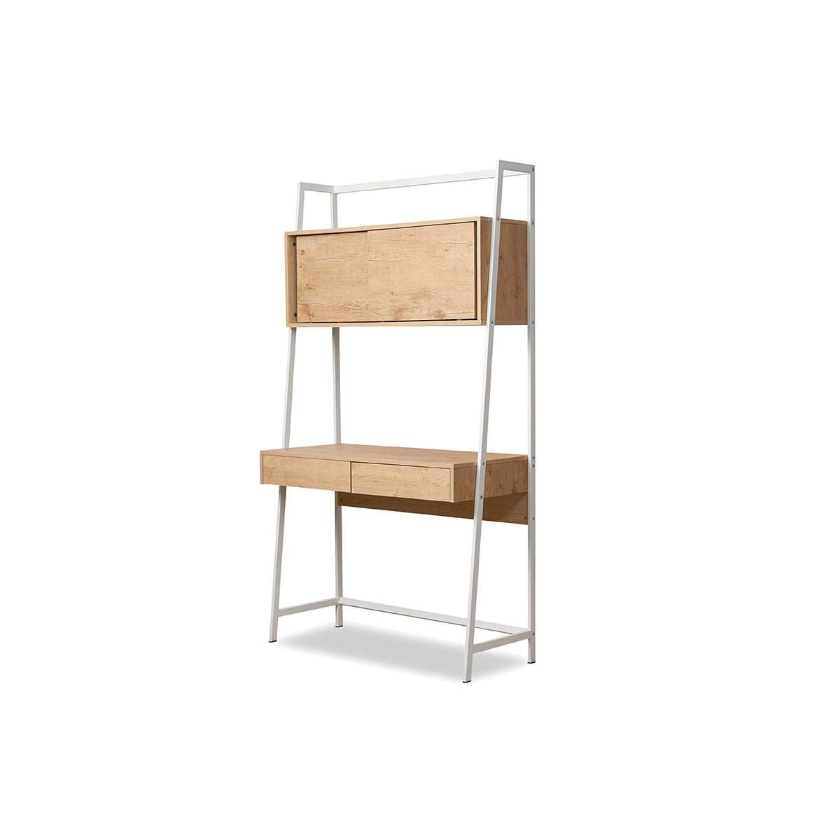 Kent Ladder Desk - White | Home Furniture | Mocka NZ