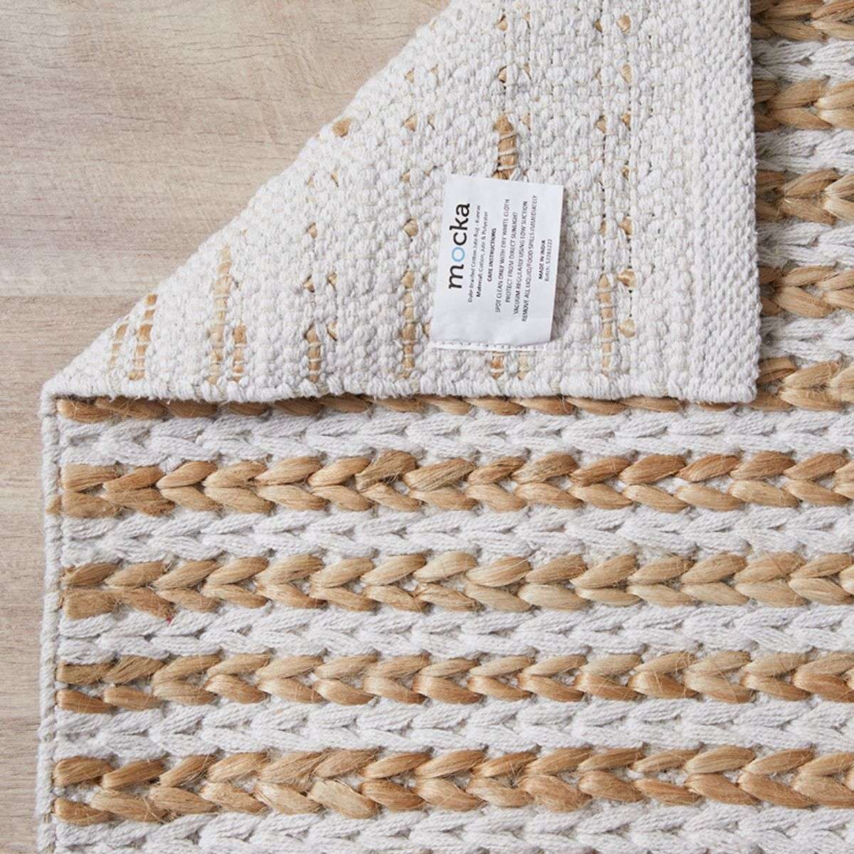 Duke Braided Cotton Jute Rug - Runner