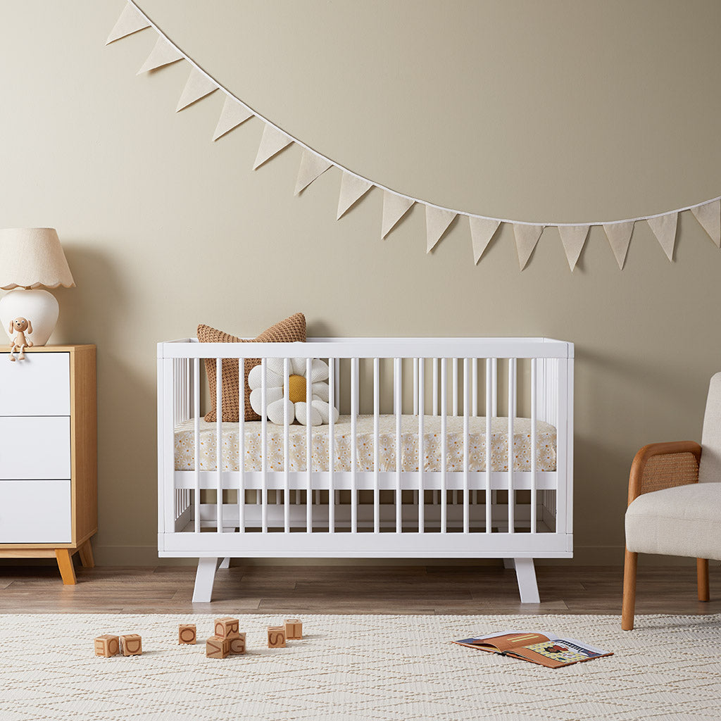 Aspen Cot - White