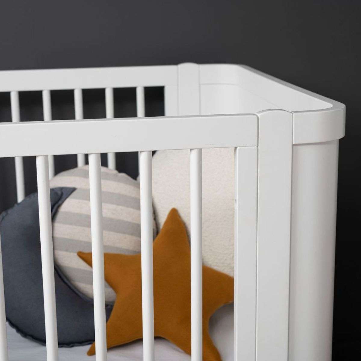 Orlando Contemporary Cot - White