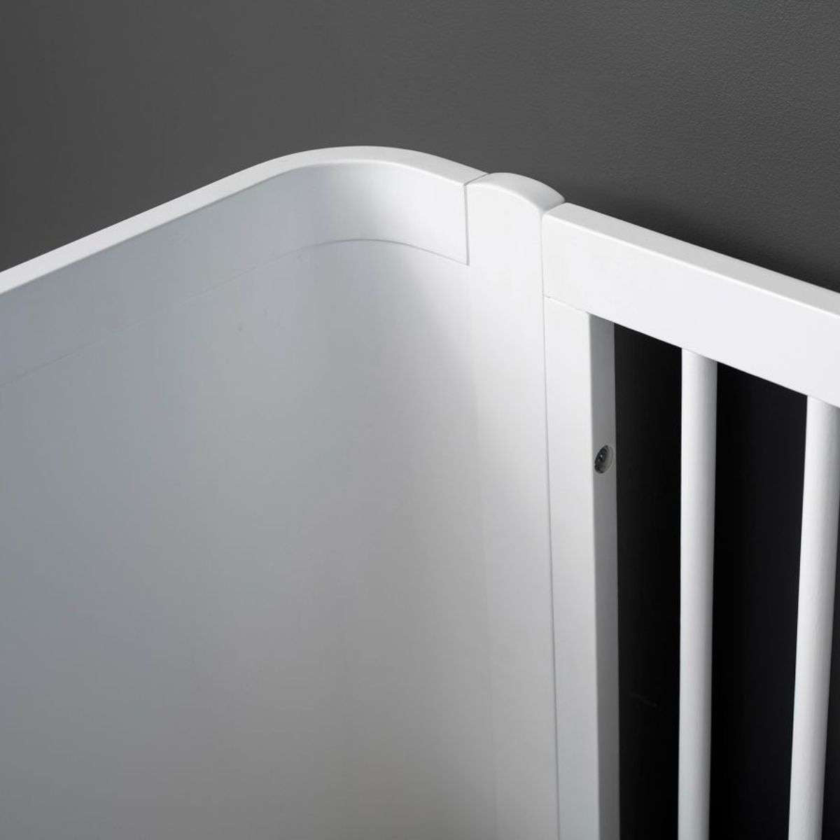 Orlando Contemporary Cot - White