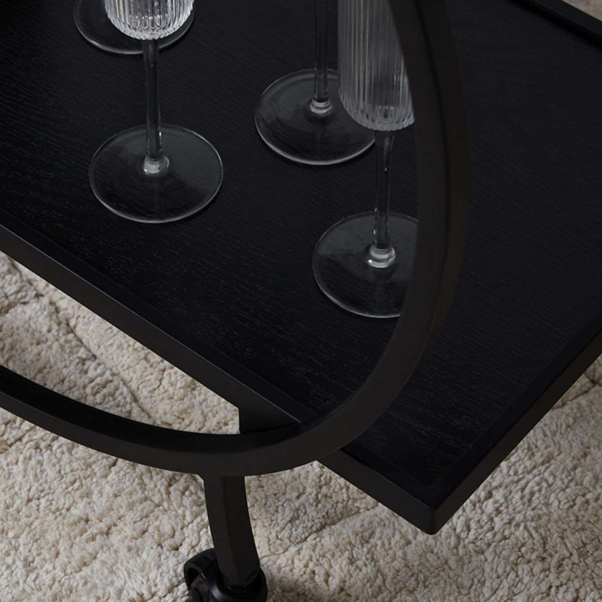 Alice Bar Cart - Black