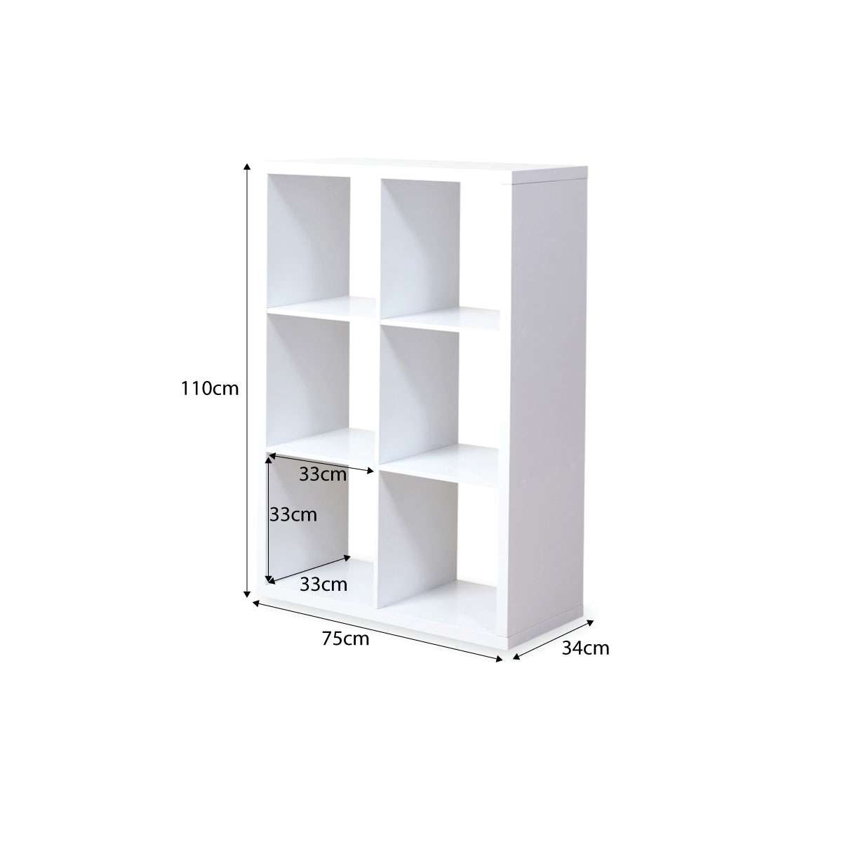 Six Cube - White