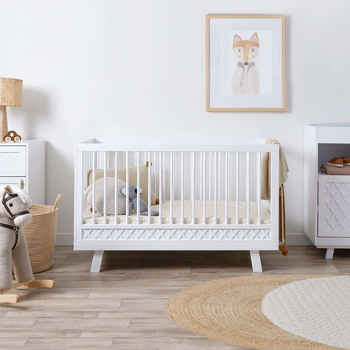 Genevieve Four Piece Nursery Set – Serene Comfort | Mocka NZ