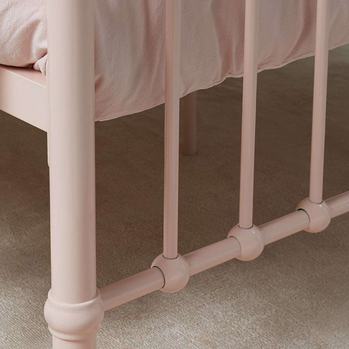 Sonata Bed - King Single - Pink