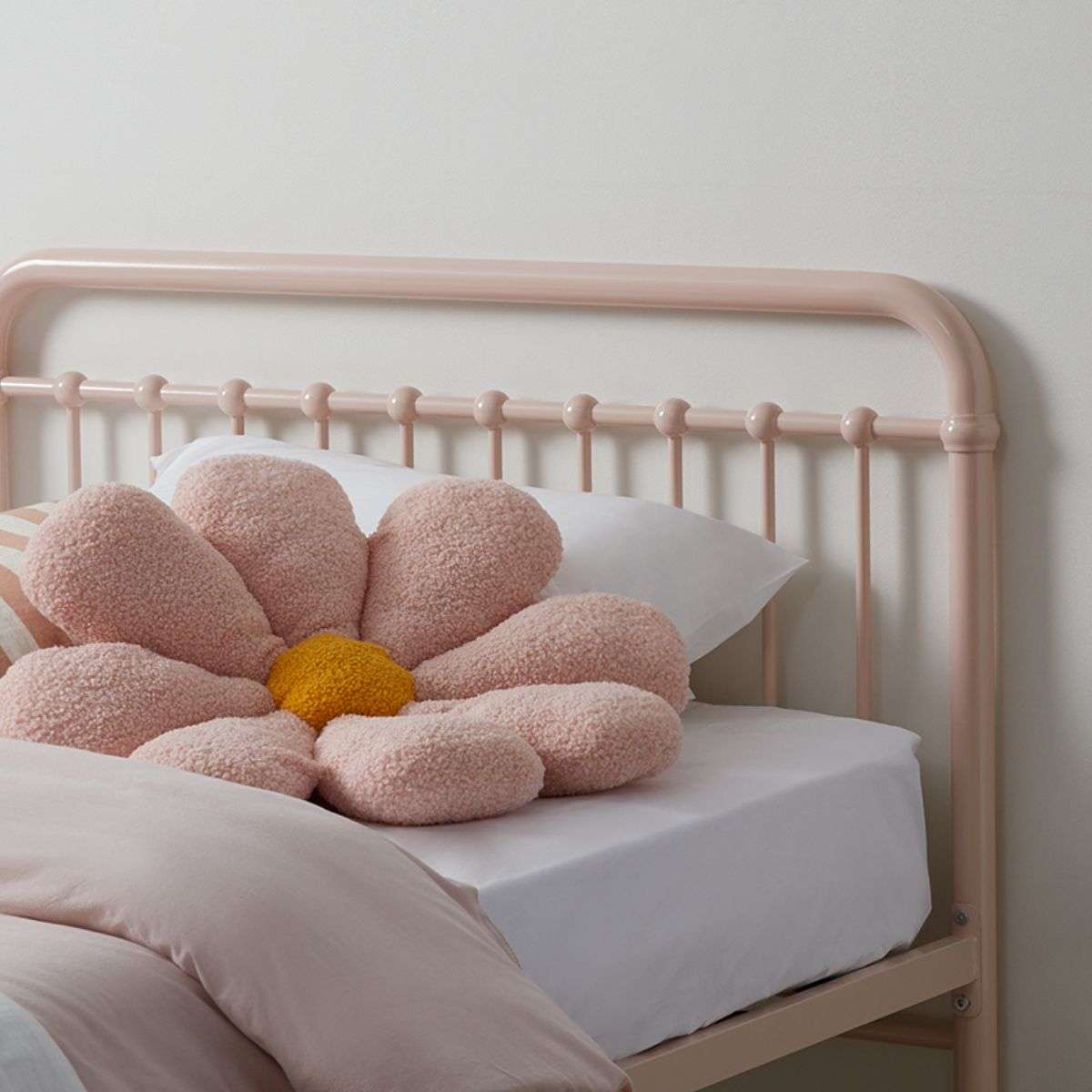 Sonata Bed - King Single - Pink