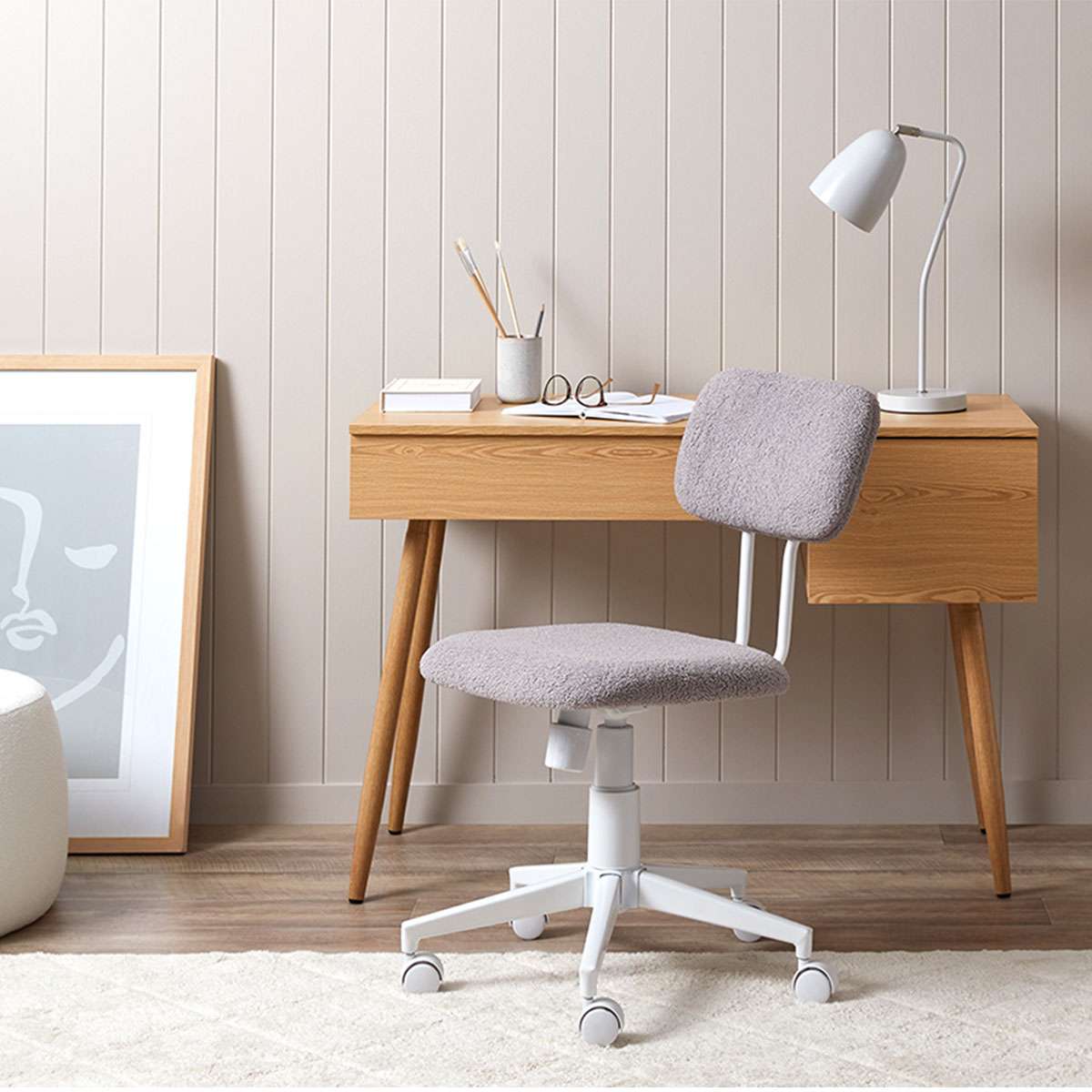 Bobby Office Chair - Grey