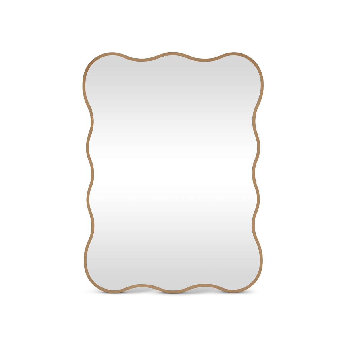 Wavey Mirror - Gold