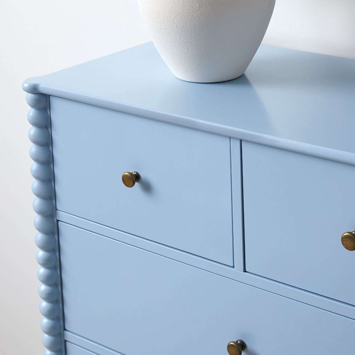 Betti Bobbin Tallboy - Ice Blue