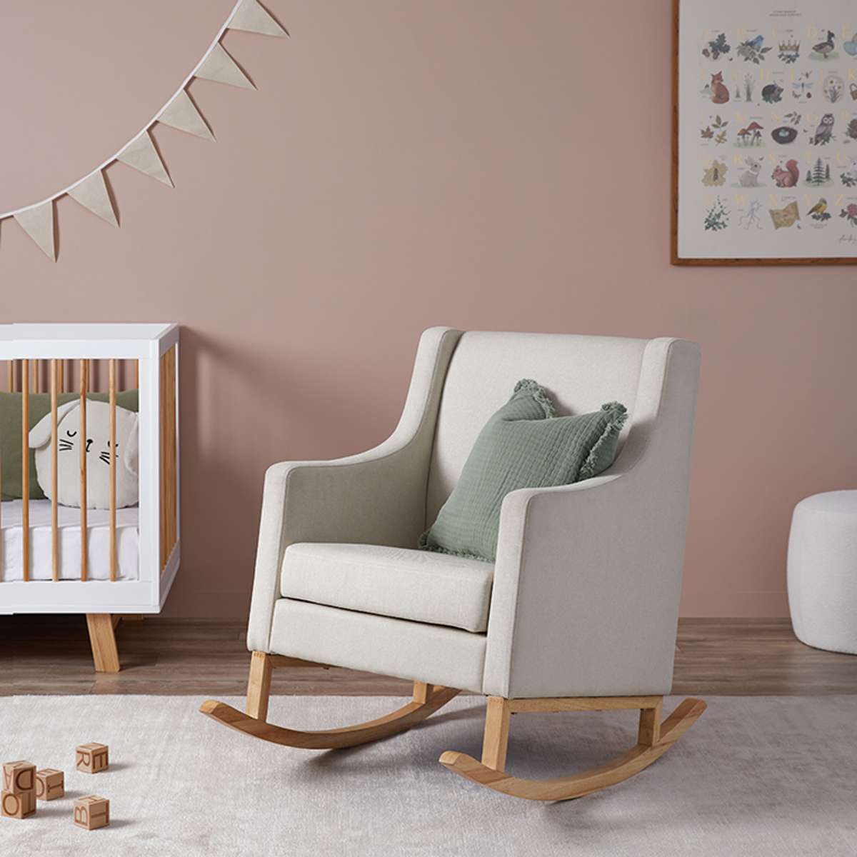 Genevieve Four Piece Nursery Set – Serene Comfort | Mocka NZ