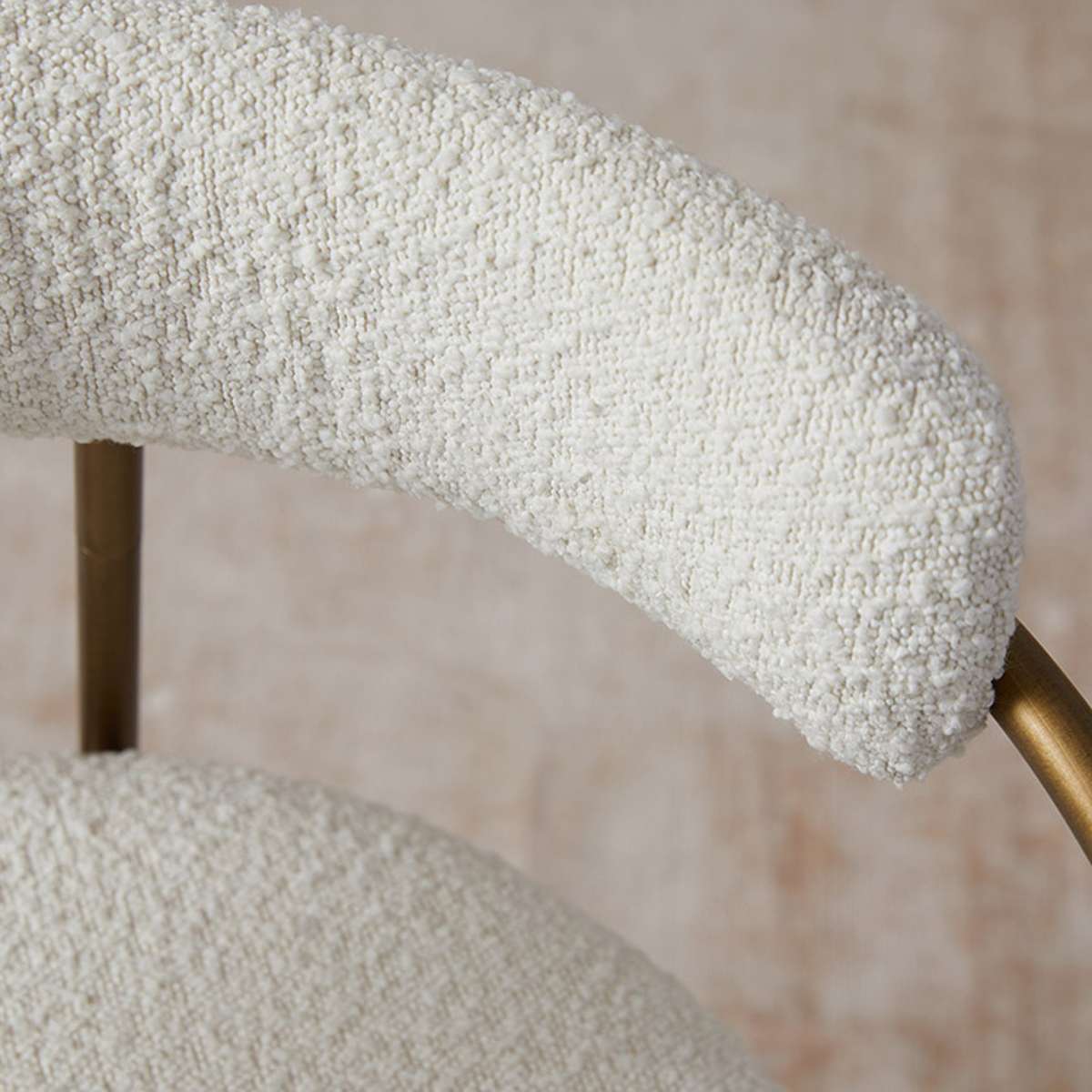 Celine Dining Chair Cream Boucle Set of 2 | Mocka NZ