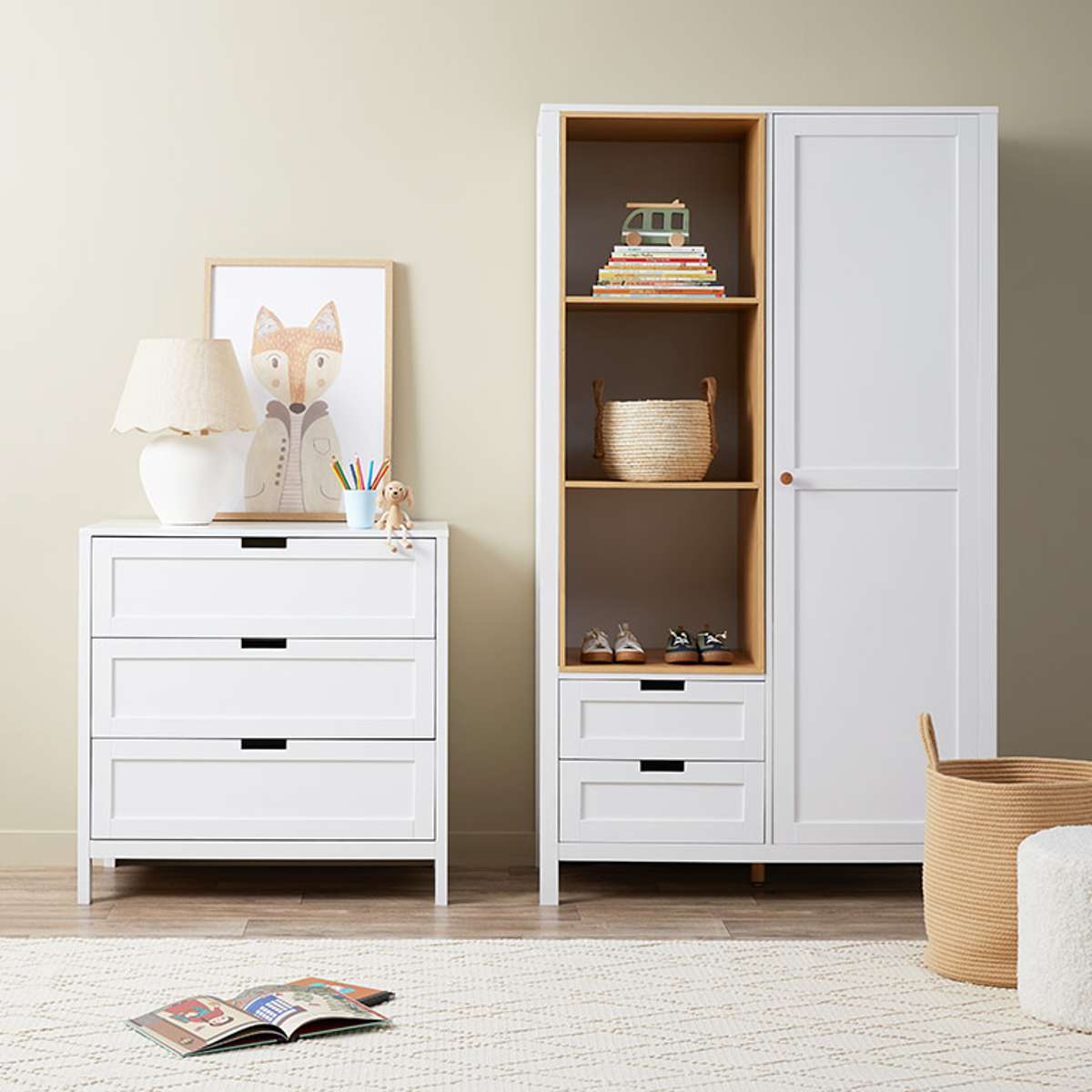 Newport Change Table with Removable Top