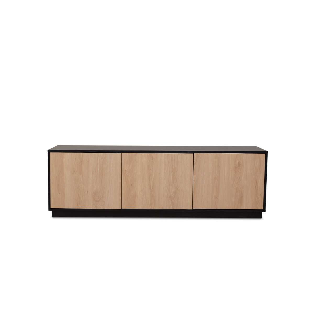 Avoca Entertainment Unit - Natural/Black