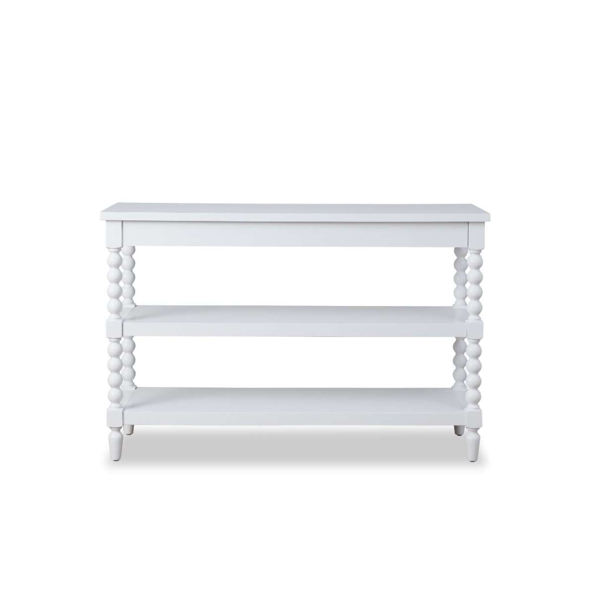 Bobbin Console Table - White