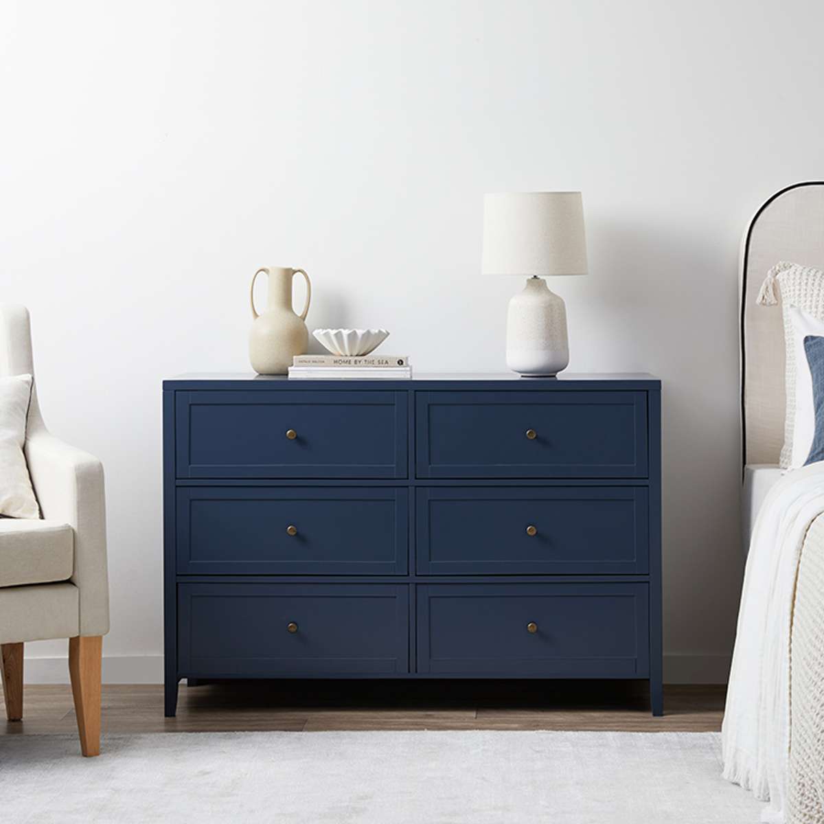 Cove Six Drawer - Midnight Bundle