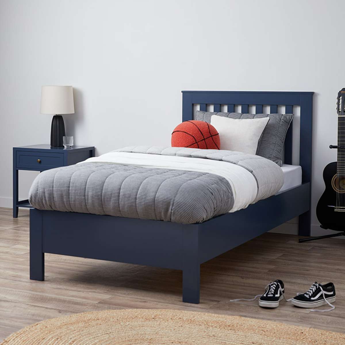 Hamptons Double Bed - Midnight