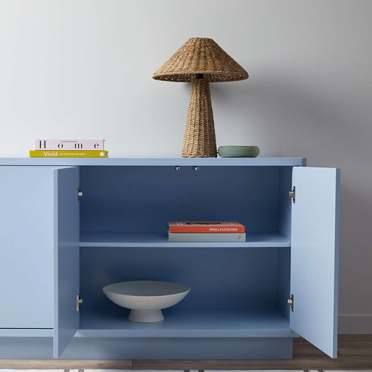 Oslo Three Door Buffet - Pale Blue