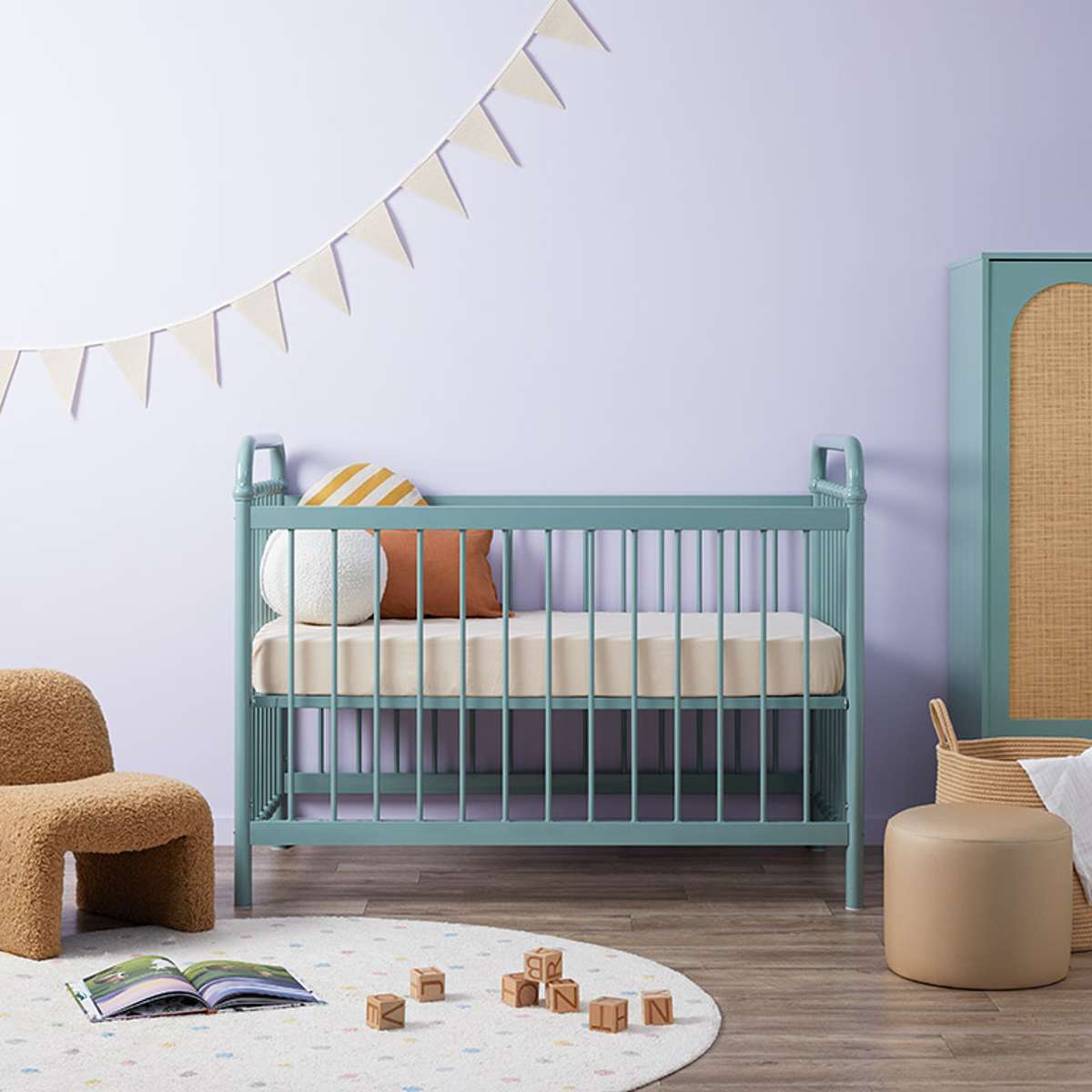 Sonata Sage 3-in-1 Cot Conversion Bundle