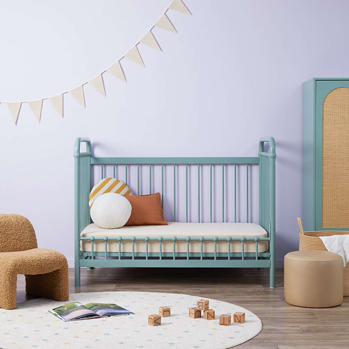 Sonata Sage 3-in-1 Cot Conversion Bundle