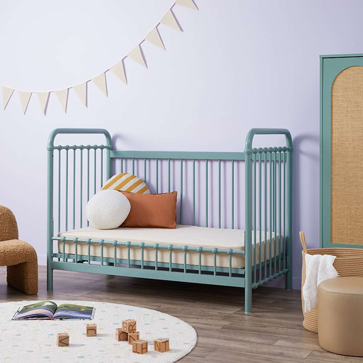 Sonata Sage 3-in-1 Cot Conversion Bundle