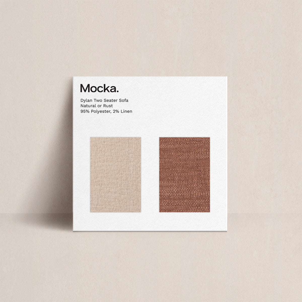 Dylan Fabric Swatch Card - NZ